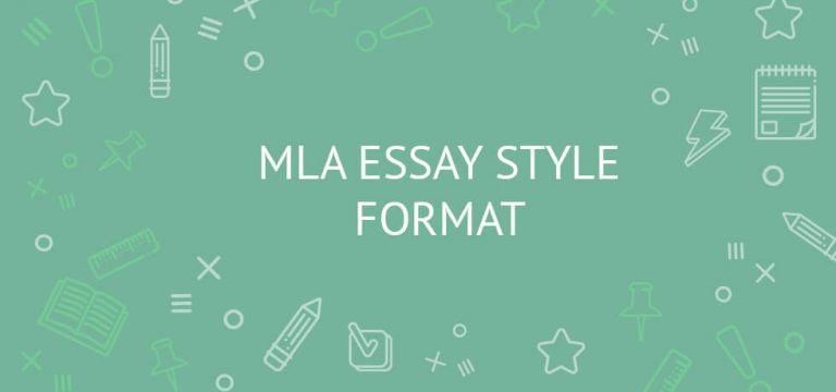 mla paper writing format